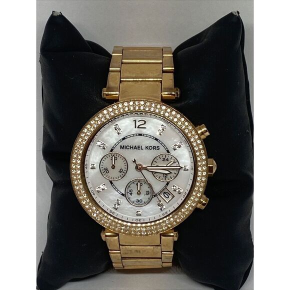 Michael Kors Parker MK5491 Women Stainless Steel Analog Dial Quartz Watch JK353 main image 8